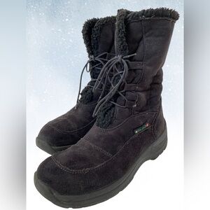 Pajar Skandie Black Suede winter Boots